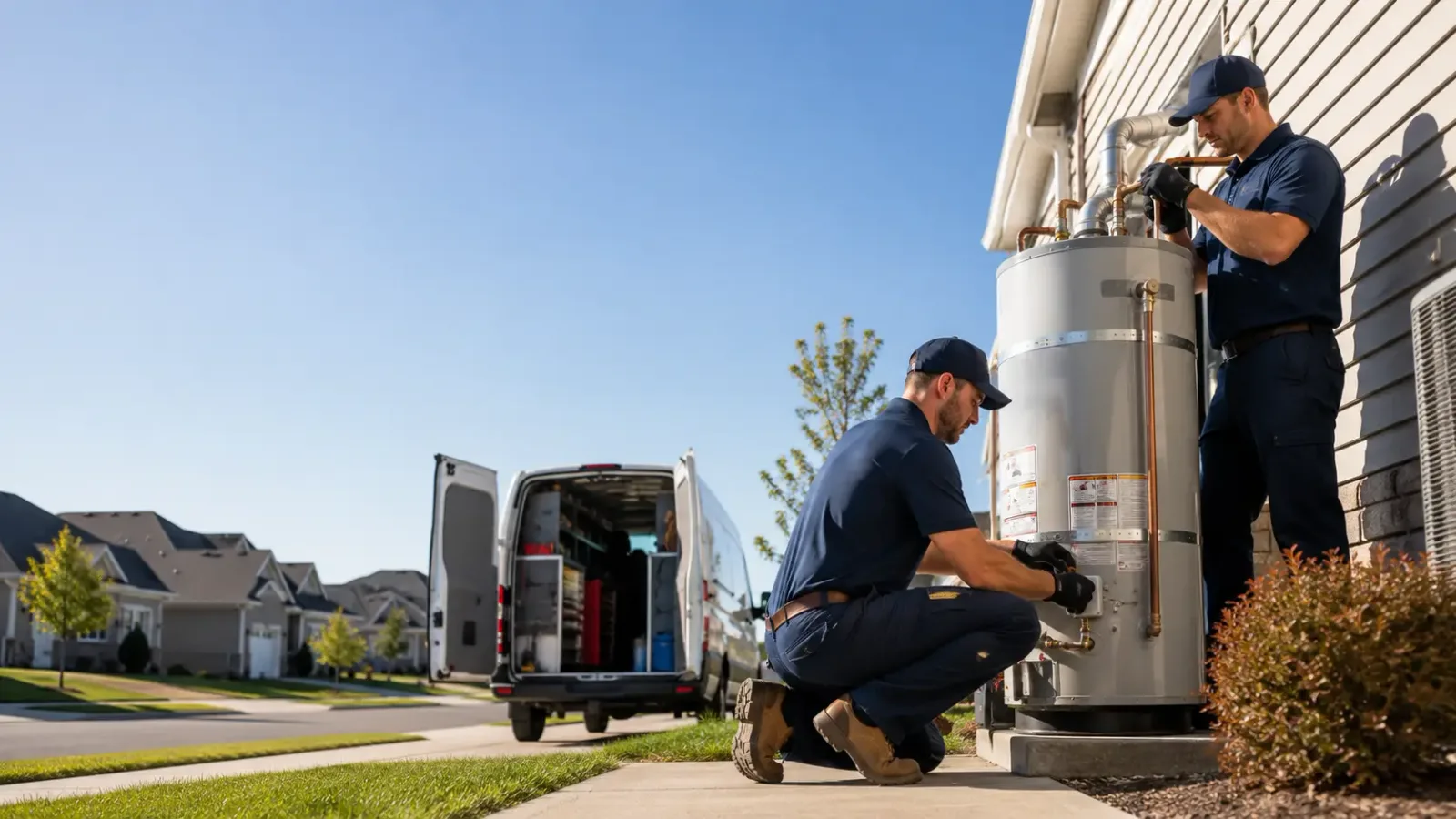 Water Heater Installation in Pownal, ME